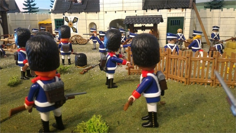 Bataillle de Ligny en Playmobil - 16 juin 1815