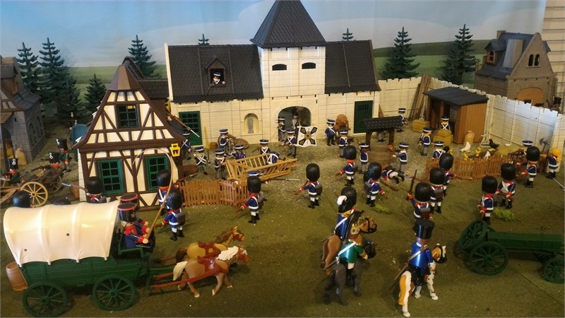 Bataillle de Ligny en Playmobil - 16 juin 1815