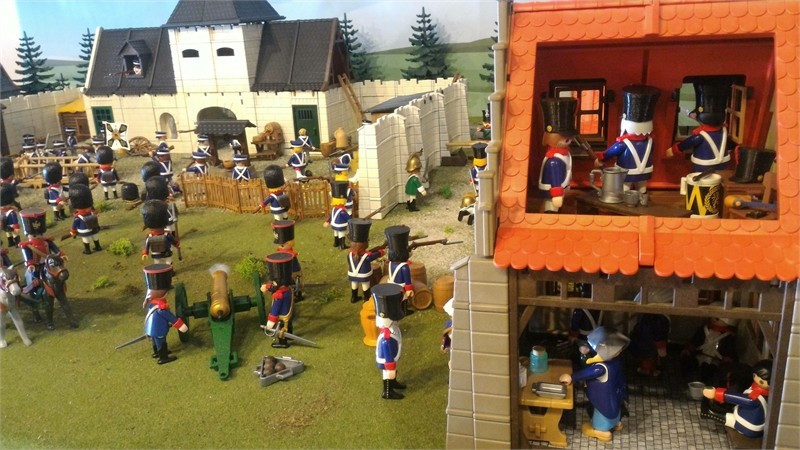 Bataillle de Ligny en Playmobil - 16 juin 1815