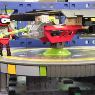 Diorama Playmobil - Les Portes du Temps