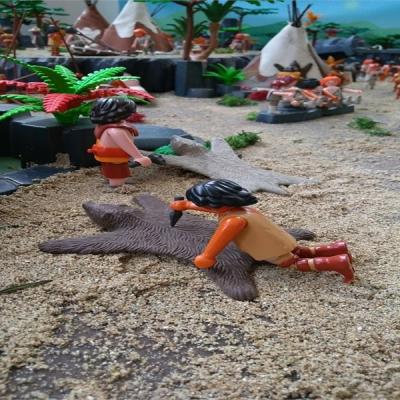 La préhistoire en Playmobil entre humour et faits historiques