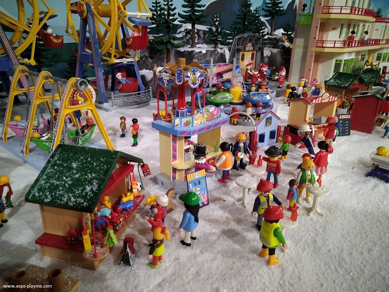 Vacances aux sport d'hiver en Playmobil 