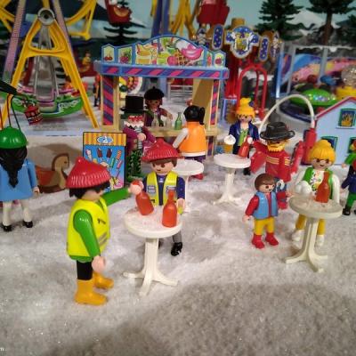 Vacances aux sport d'hiver en Playmobil 