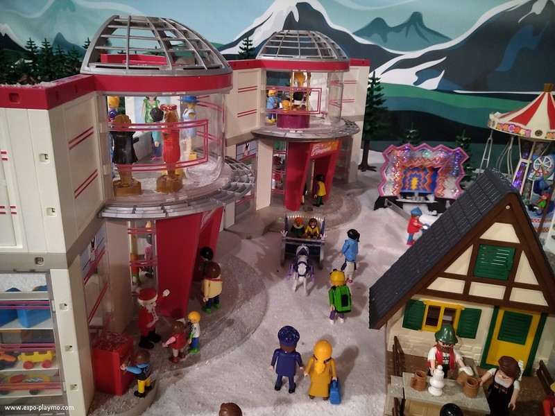 Vacances aux sport d'hiver en Playmobil 