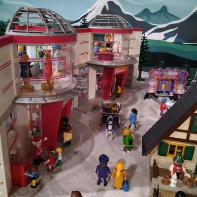 Vacances aux sport d'hiver en Playmobil 