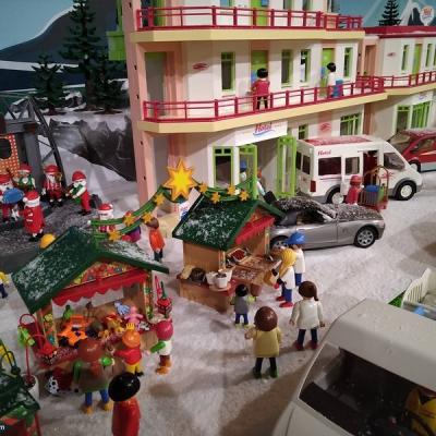 Vacances aux sport d'hiver en Playmobil 