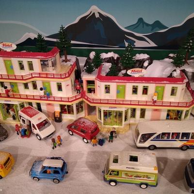 Vacances aux sport d'hiver en Playmobil 