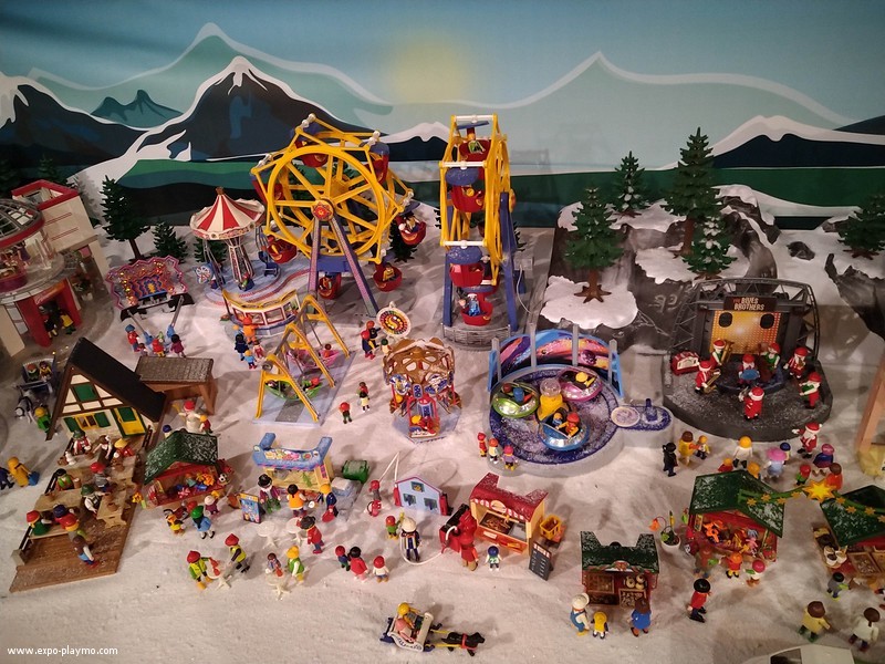 Vacances aux sport d'hiver en Playmobil 