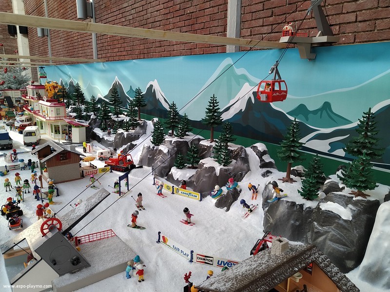 Vacances aux sports d'hiver en Playmobil