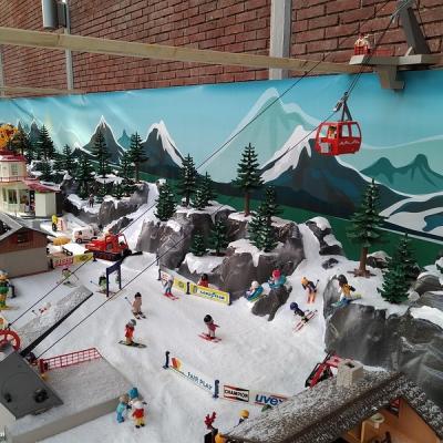 Vacances aux sport d'hiver en Playmobil 