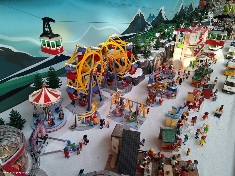 Vacances aux sport d'hiver en Playmobil 