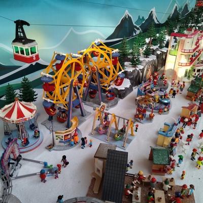 Vacances aux sport d'hiver en Playmobil 