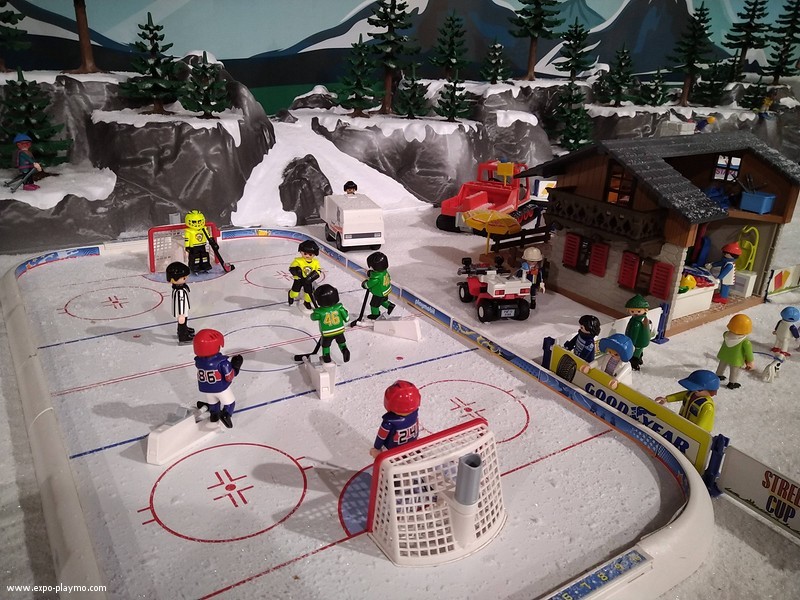 Vacances aux sport d'hiver en Playmobil 