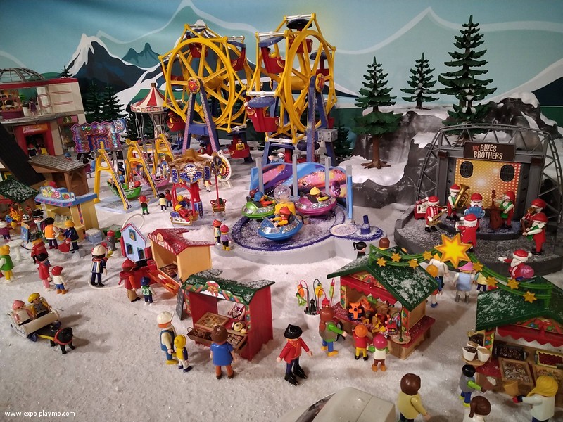 Vacances aux sport d'hiver en Playmobil 