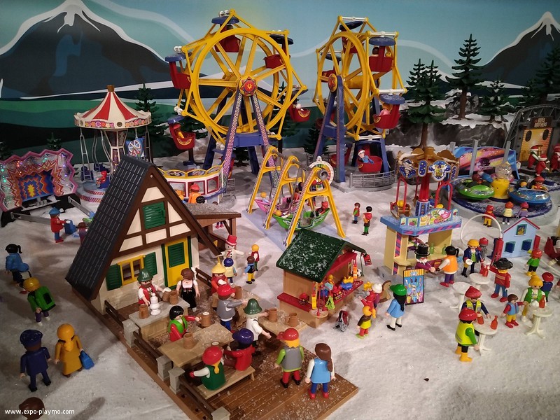 Vacances aux sport d'hiver en Playmobil 