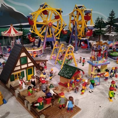 Vacances aux sport d'hiver en Playmobil 