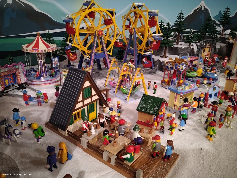 Vacances aux sport d'hiver en Playmobil 