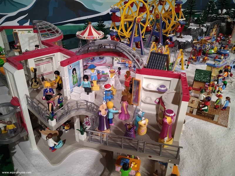 Vacances aux sport d'hiver en Playmobil 