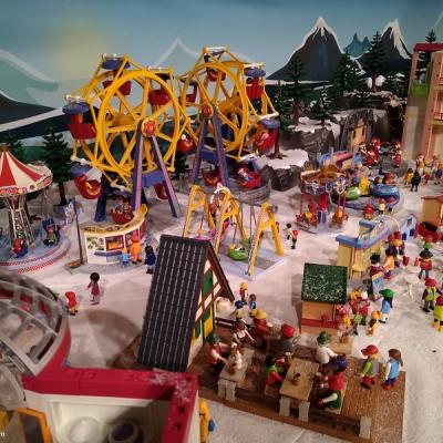 Vacances aux sport d'hiver en Playmobil 