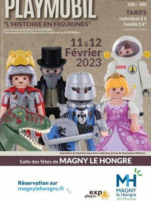 Affiche exposition laymobil magny le hongre 2023 dominique bethune