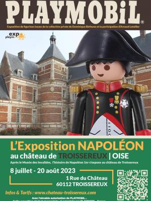 Affiche exposition napoleon en playmobil troissereux 2023 01
