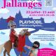 Affiche exposition playmobil chateau jallanges 2022