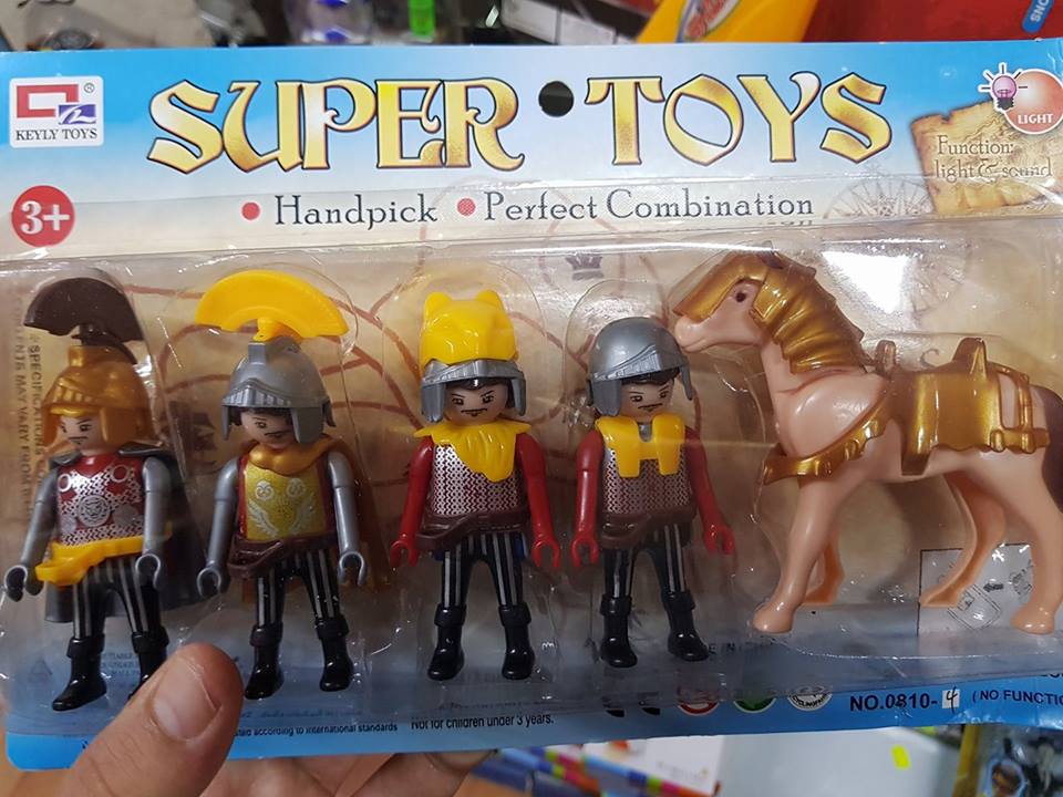 Copie chinoise de playmobil romains