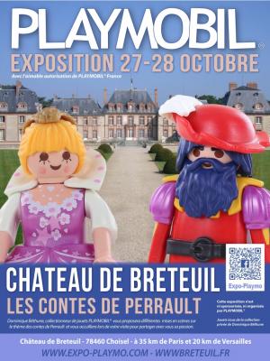 Exposition playmobil au chateau de breteuil dominique bethune