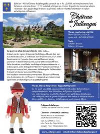 Exposition playmobil chateau de jallanges infos