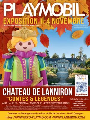Exposition playmobil chateau de lanniron 29 dominique bethune