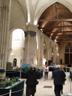 Exposition playmobil dans une eglise dominique bethune 2019