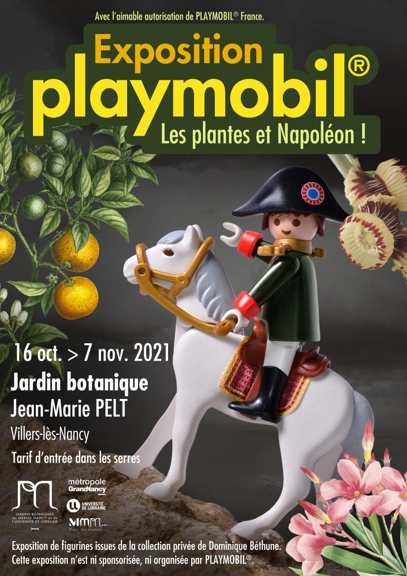 Exposition playmobil dominique bethune jardins botaniques nancy 2021