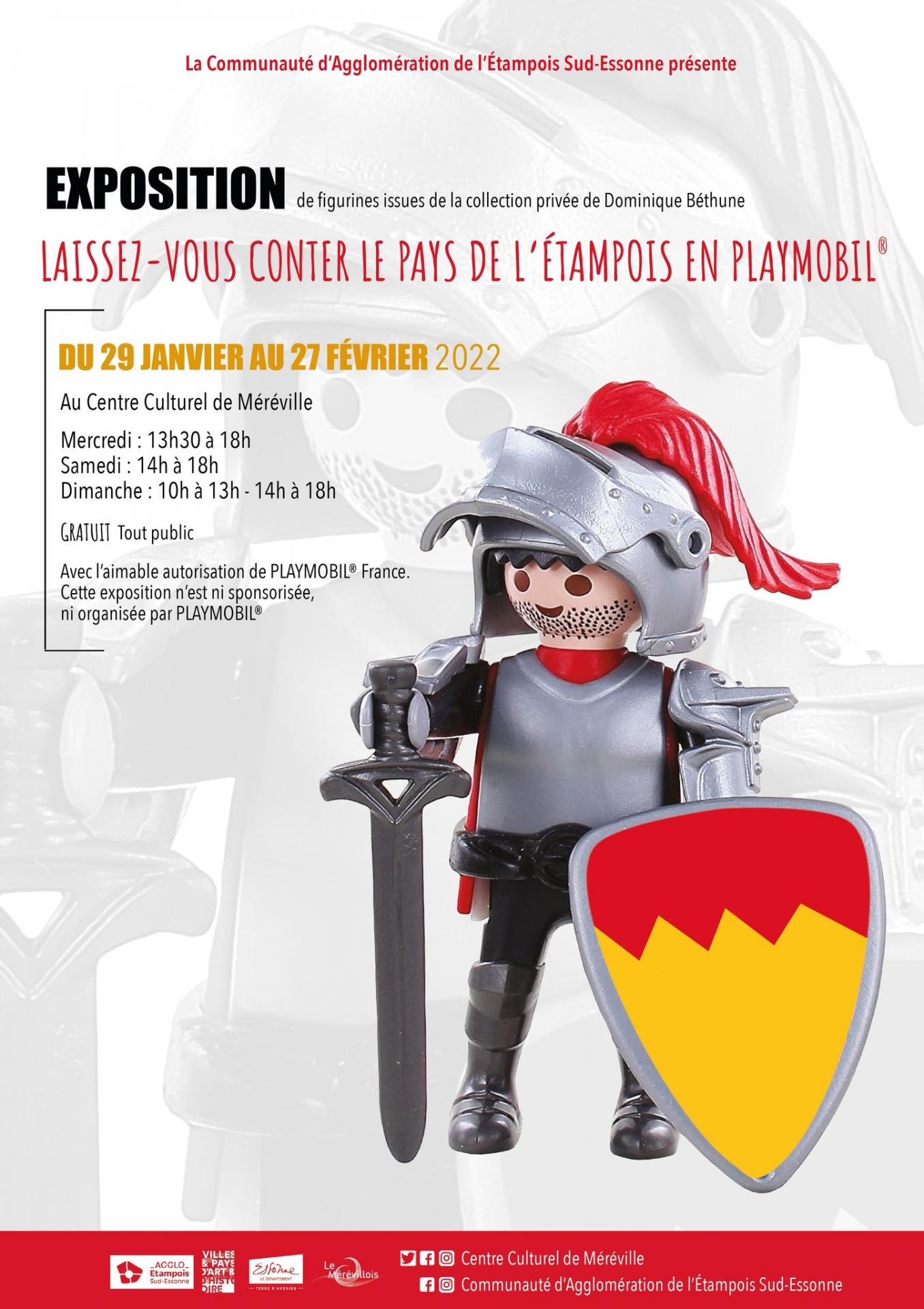 Exposition playmobil essonne mereville dominique bethune