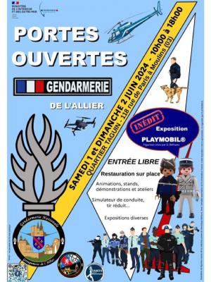 Exposition playmobil gendarmerie allier