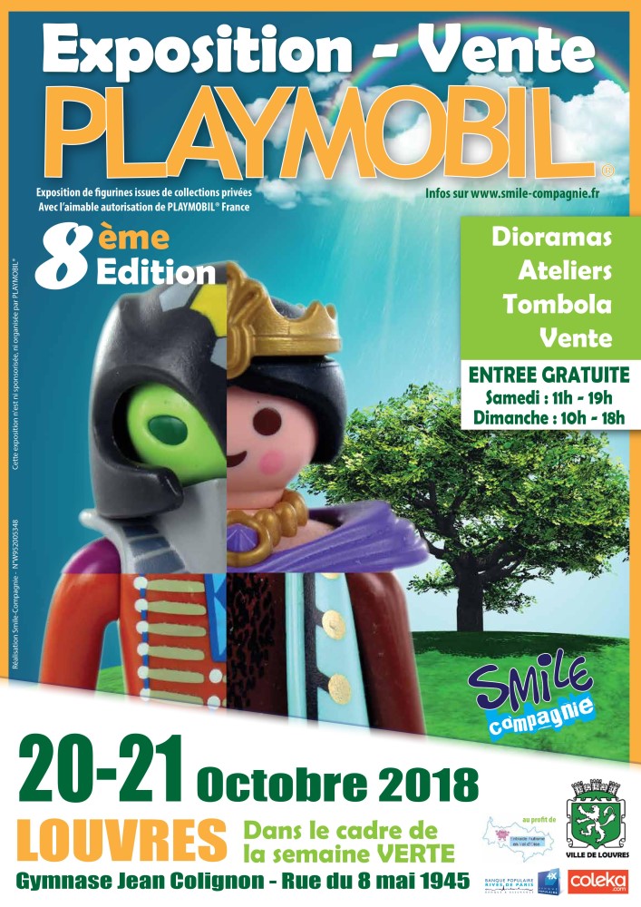 Exposition playmobil louvres 2018 smile compagnie