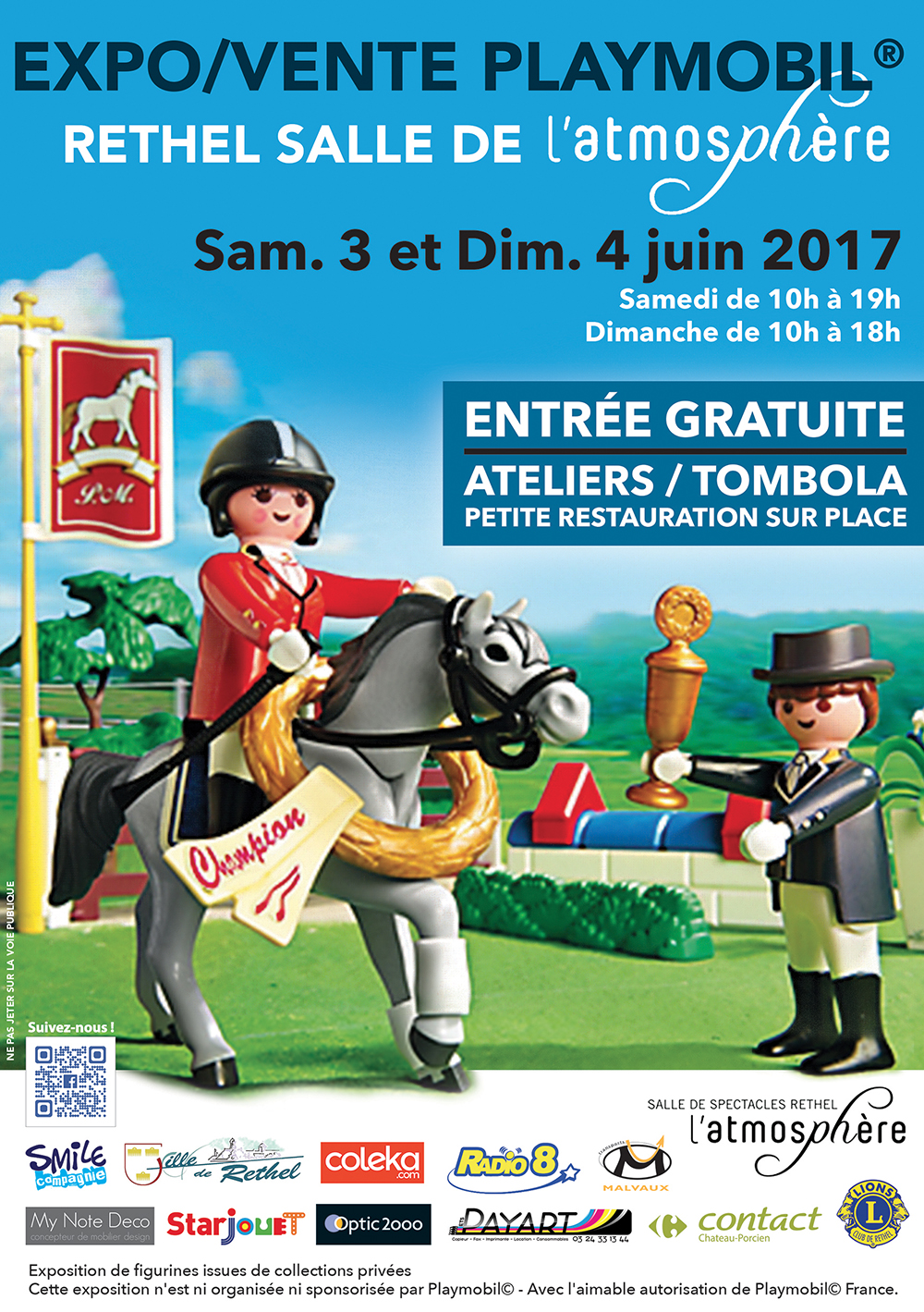 Exposition playmobil rethel smile compagnie