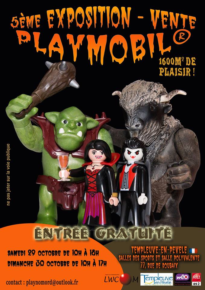 Exposition playmobil templeuve 2016