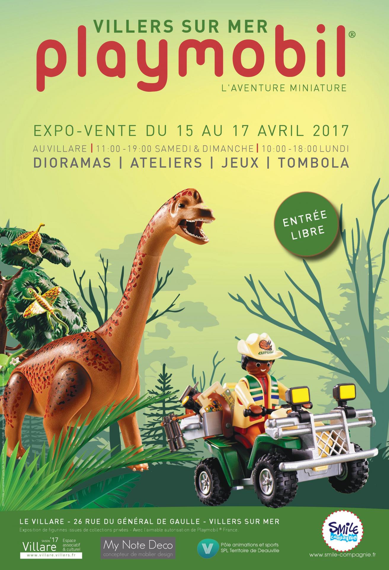 Expositon playmobil de villers sur mer paques 2017