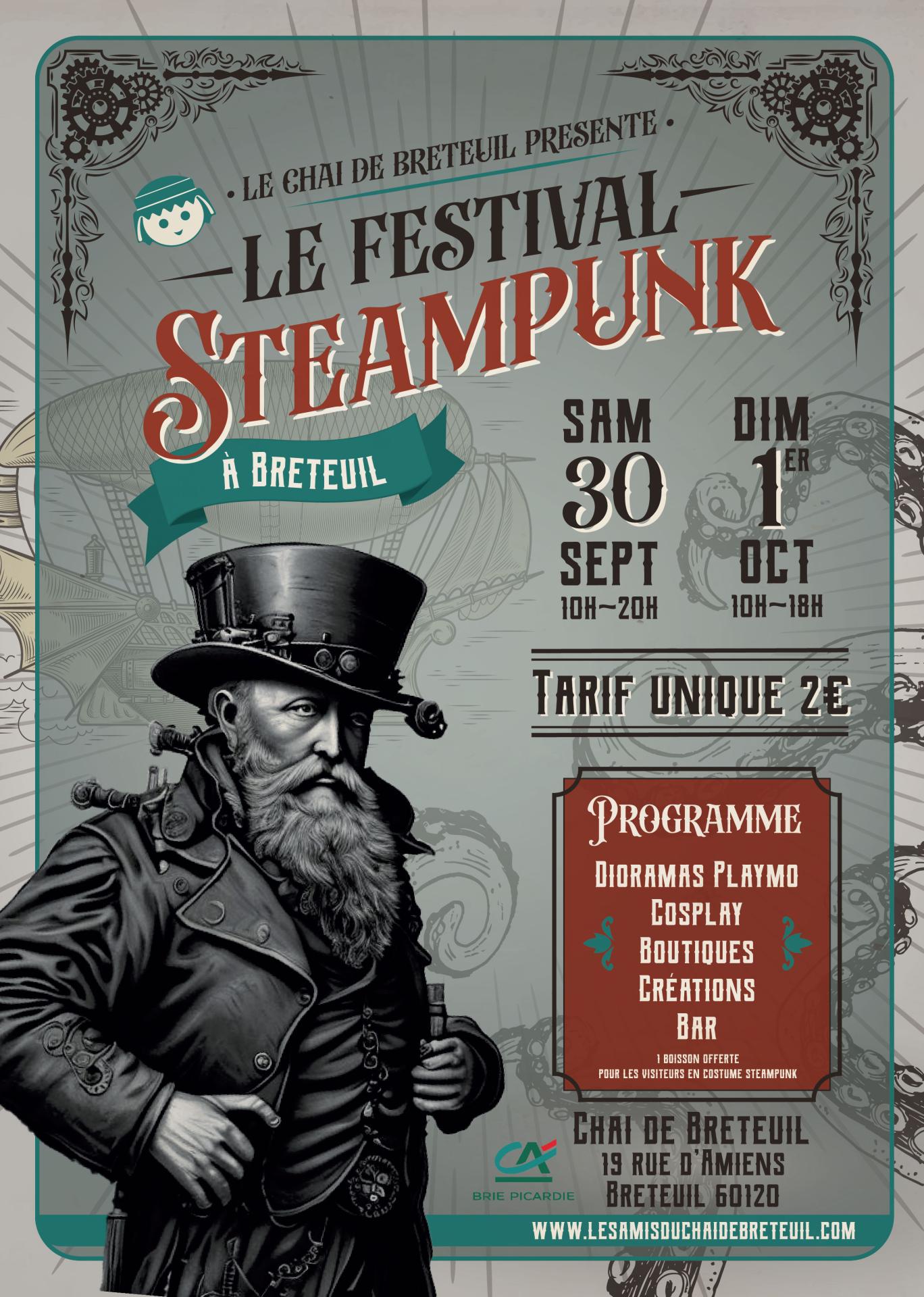 Festival steampunk chai de breteuil 2023 1