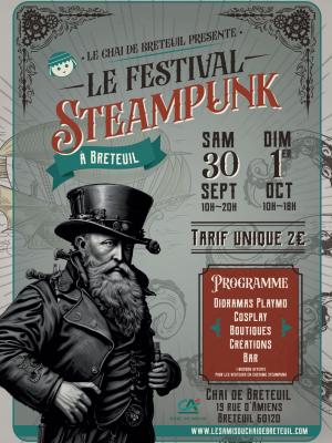 Festival steampunk chai de breteuil 2023 1