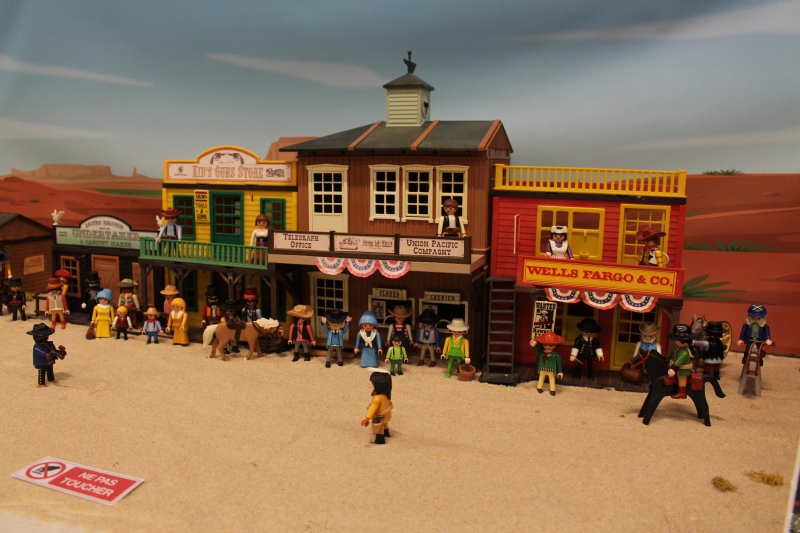 Fond diorama pour playmobil dominique bethune western