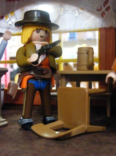 Lady ellen sharon stone playmobil custom western