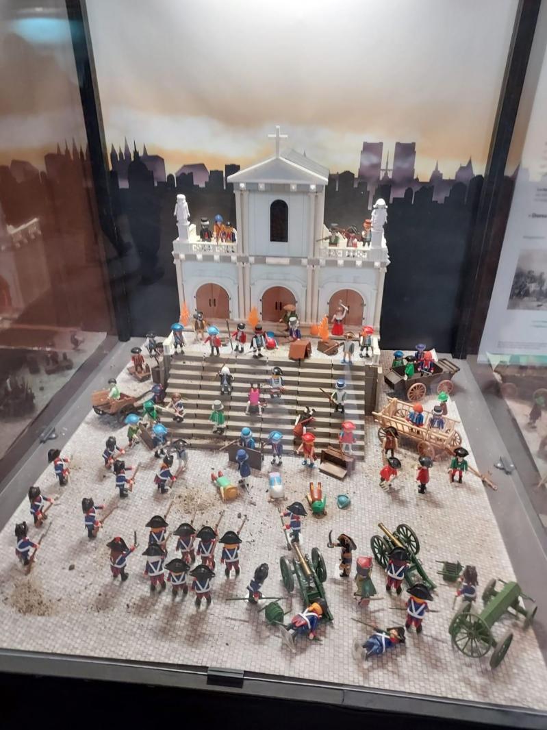 Napoleon en playmobil eglise saint roch