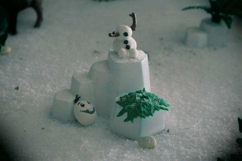 Olaf en playmobil reine des neiges alizee