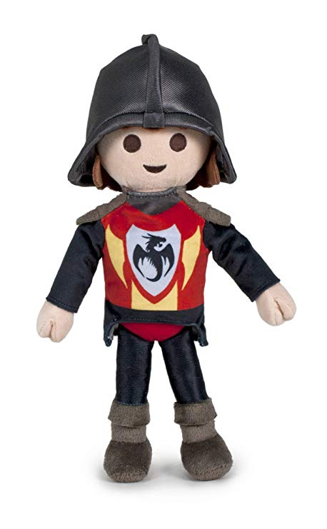 Peluche playmobil chevalier 30cm famosa