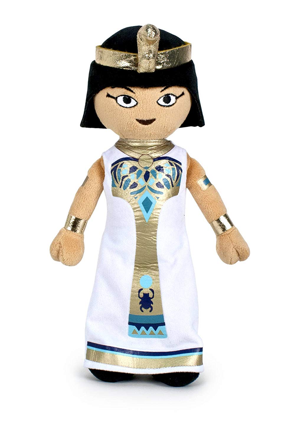 Peluche playmobil cleopatre 30cm famosa