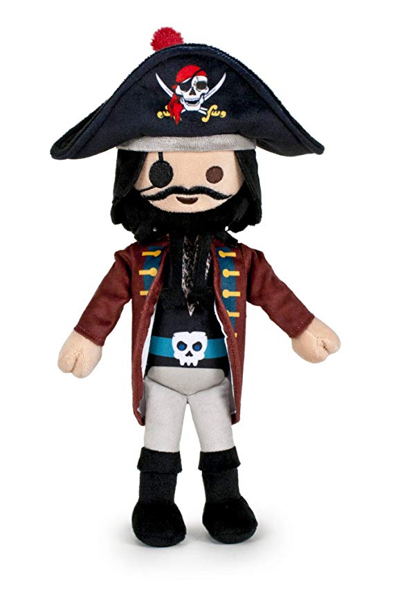 Peluche playmobil pirate 30cm famosa