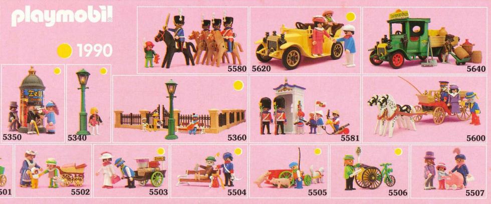 Playmobil 1900 collection serie rose 1