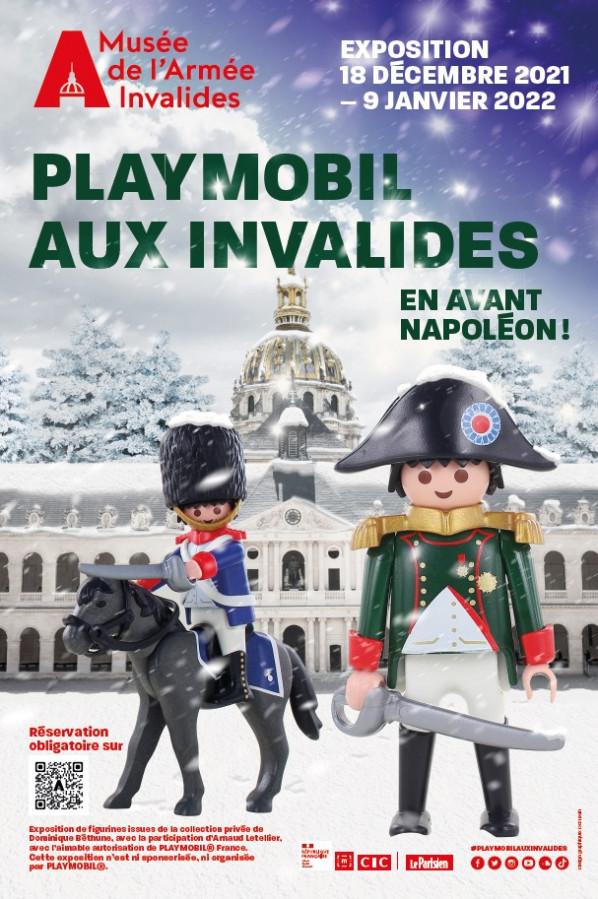 Playmobil aux invalides en avant napoleon dominique bethune