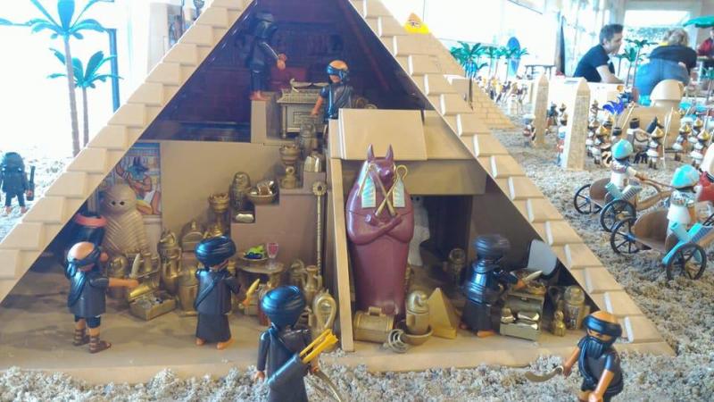 Playmobil egypte dominique bethune ludofolies 2017 bailly romainvilliers 11